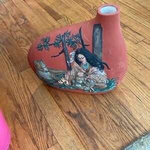 Vintage Native American pottery